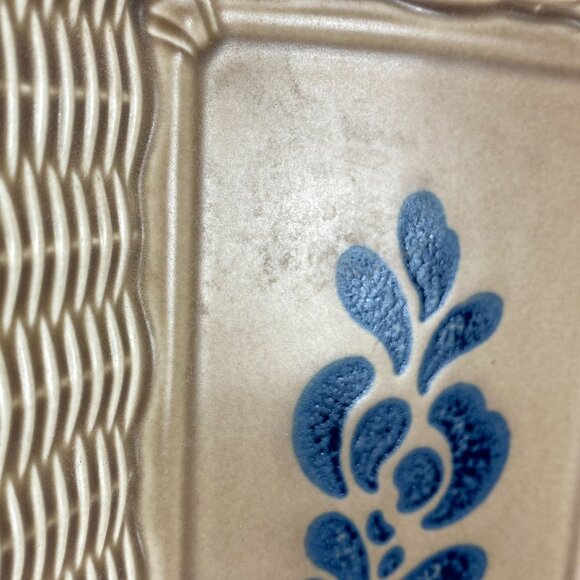 Vintage Pfaltzgraff Folk Art Bread Basket Tray - Picture 9 of 12